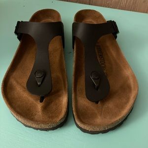Birkenstock Gizeh black sandals